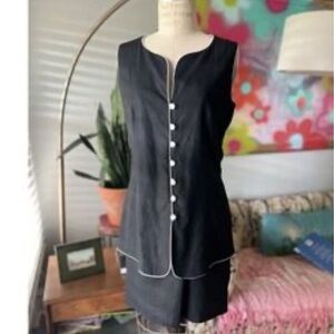 Elegant Black Sleeveless Dress